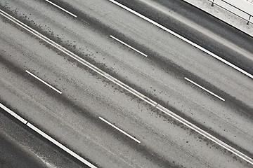 Image showing Road lanes