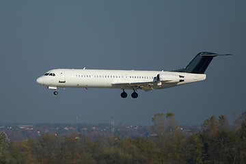 Image showing Plane landing