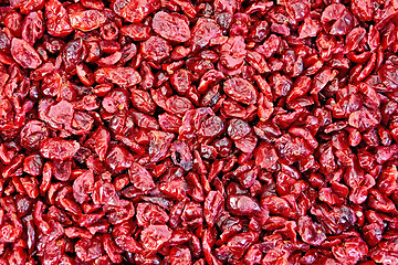 Image showing Cranberry dried texture