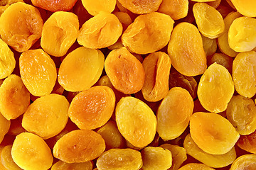 Image showing Apricots dried texture