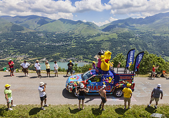 Image showing Haribo Vehicle in Pyrenees