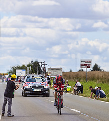 Image showing The Cyclist  Steve Cummings