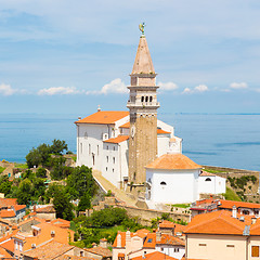 Image showing Picturesque old town Piran, Slovenia.