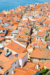 Image showing Picturesque old town Piran, Slovenia.