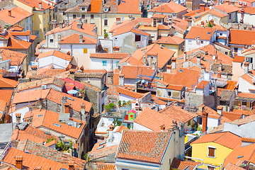 Image showing Picturesque old town Piran, Slovenia.