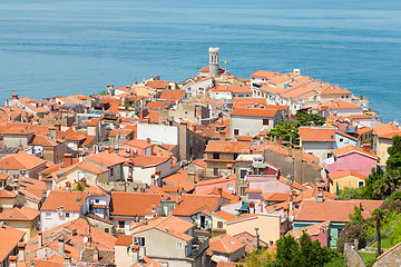 Image showing Picturesque old town Piran, Slovenia.