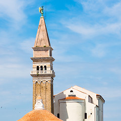 Image showing Picturesque old town Piran, Slovenia.