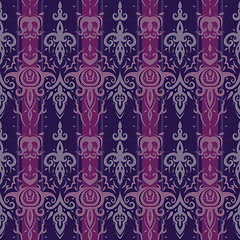 Image showing Seamless wallpaper pattern.