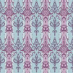 Image showing Seamless wallpaper pattern.