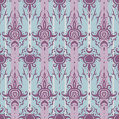 Image showing Seamless wallpaper pattern.
