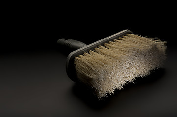 Image showing Large paintbrush or wallpapering brush