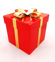 Image showing Bright christmas gift