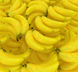 Image showing Bananas are a lot of beautiful banana background