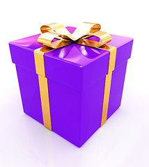 Image showing Bright christmas gift