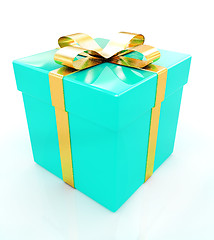 Image showing Bright christmas gift