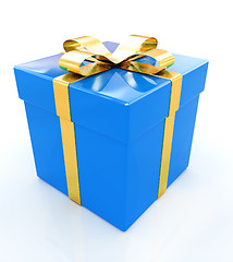 Image showing Bright christmas gift