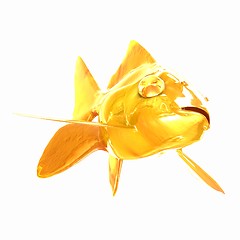 Image showing Gold fish