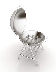 Image showing Oven barbecue grill