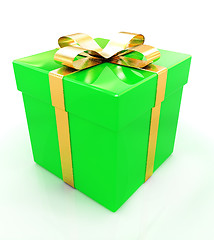 Image showing Bright christmas gift