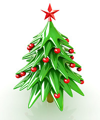 Image showing Christmas tree