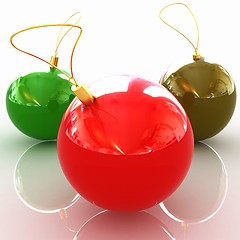 Image showing Christmas toys