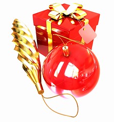 Image showing Bright christmas gifts