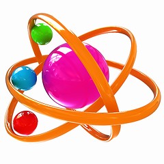 Image showing 3d atom