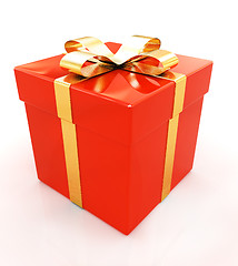 Image showing Bright christmas gift