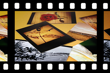 Image showing Photo Album with copy space