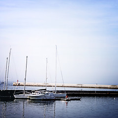 Image showing Sailing boats