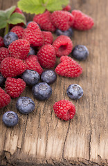 Image showing variety of berries