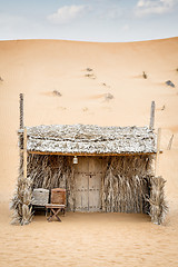 Image showing Cabin Desert Camp Oman