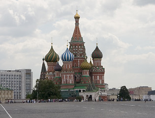 Image showing Snt Basil cathedral Moscow