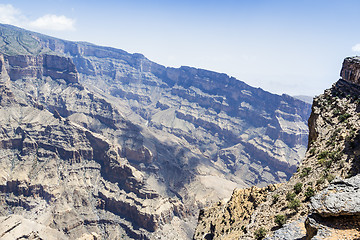 Image showing Canyon Jebel Shams