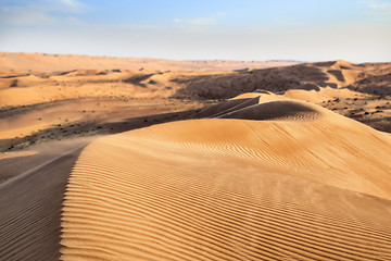 Image showing Desert Wahiba Oman