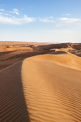 Image showing Desert Wahiba Oman