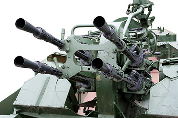 Image showing Anti-aircraft gun 