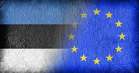 Image showing Estonia and the EU