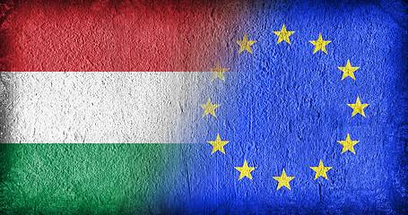 Image showing Hungary and the EU