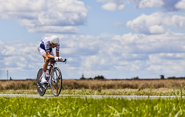 Image showing The Cyclist Brice Feillu