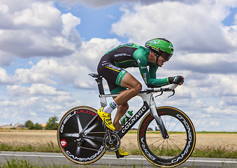 Image showing The Cyclist Christophe Kern