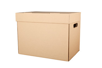 Image showing Cardboard box