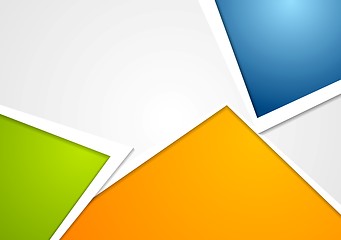 Image showing Colourful vector background