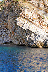 Image showing Rock in the sea