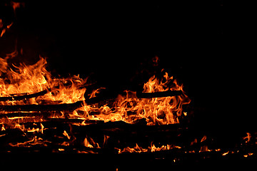 Image showing Fire flame