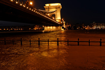 Image showing Budapest at night