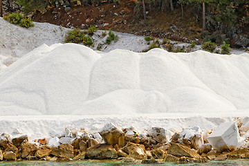 Image showing Thassos white marble quarry