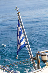 Image showing Greek flag