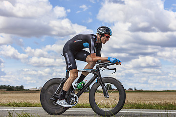 Image showing The Cyclist Christian Knees