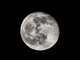 Image showing Full moon HDR